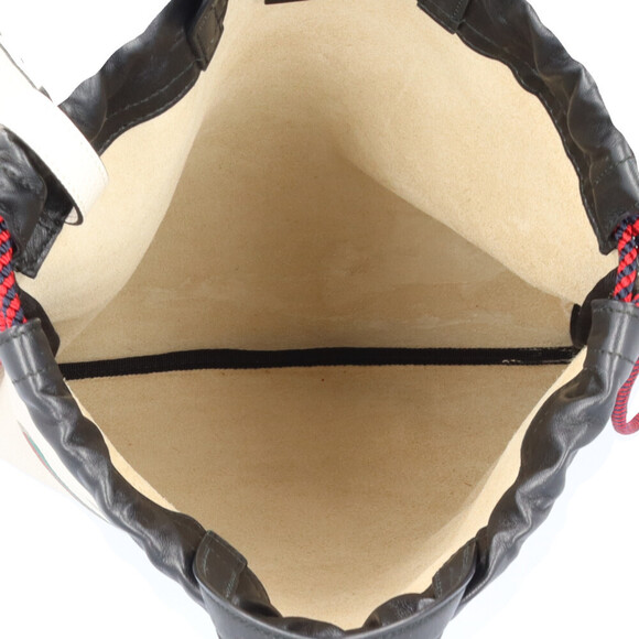 GUCCI White Leather Backpack main image 13